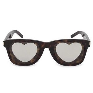 Saint Laurent Women's Sl 51 Heart 002 Sunglasses
